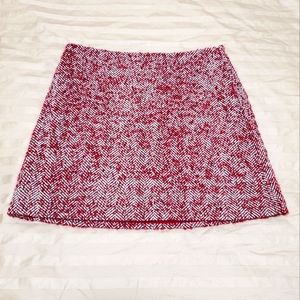 J Crew preppy wool A line mini skirt